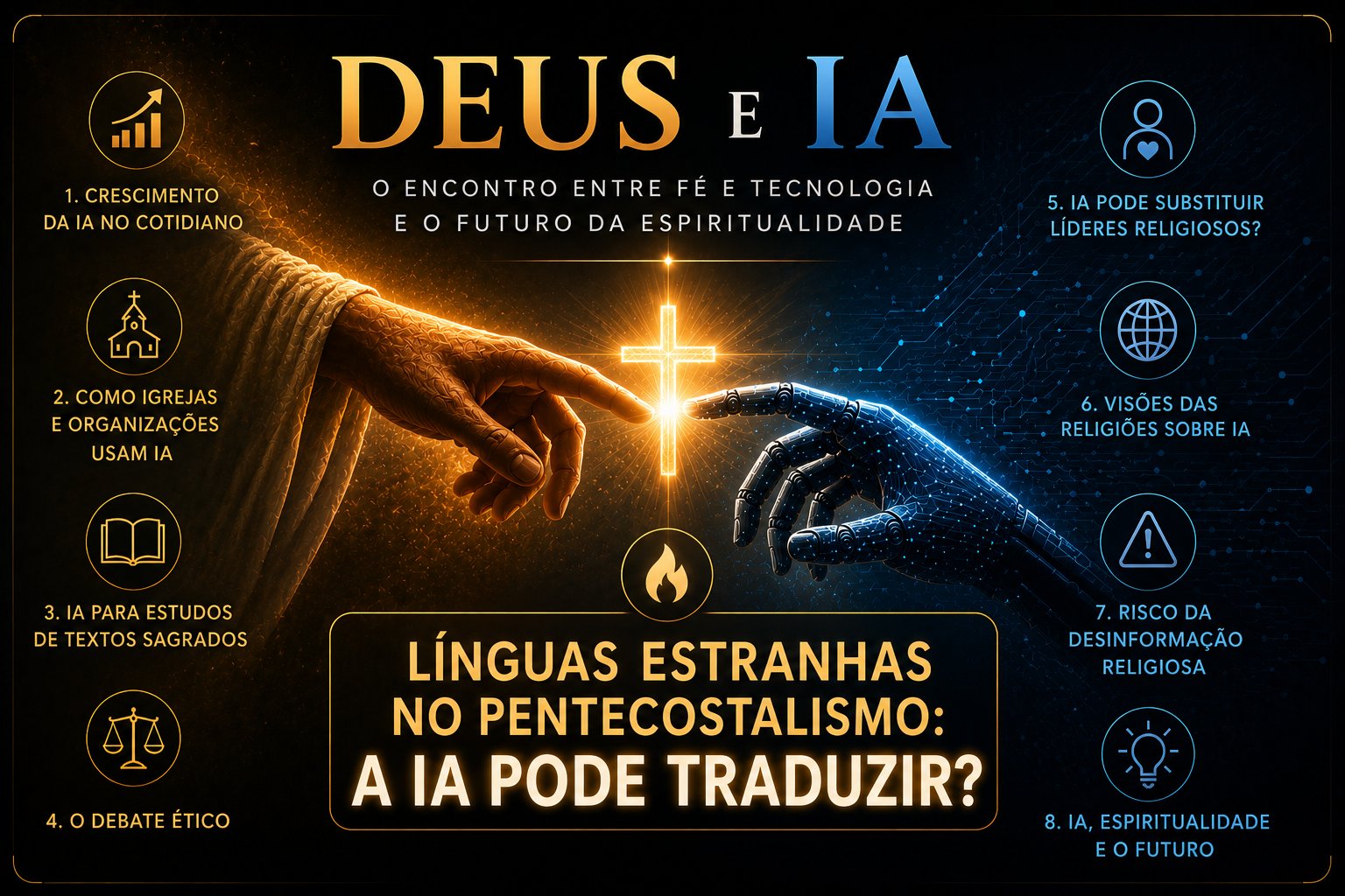 Deus e IA — O Encontro Entre Fé e Tecnologia