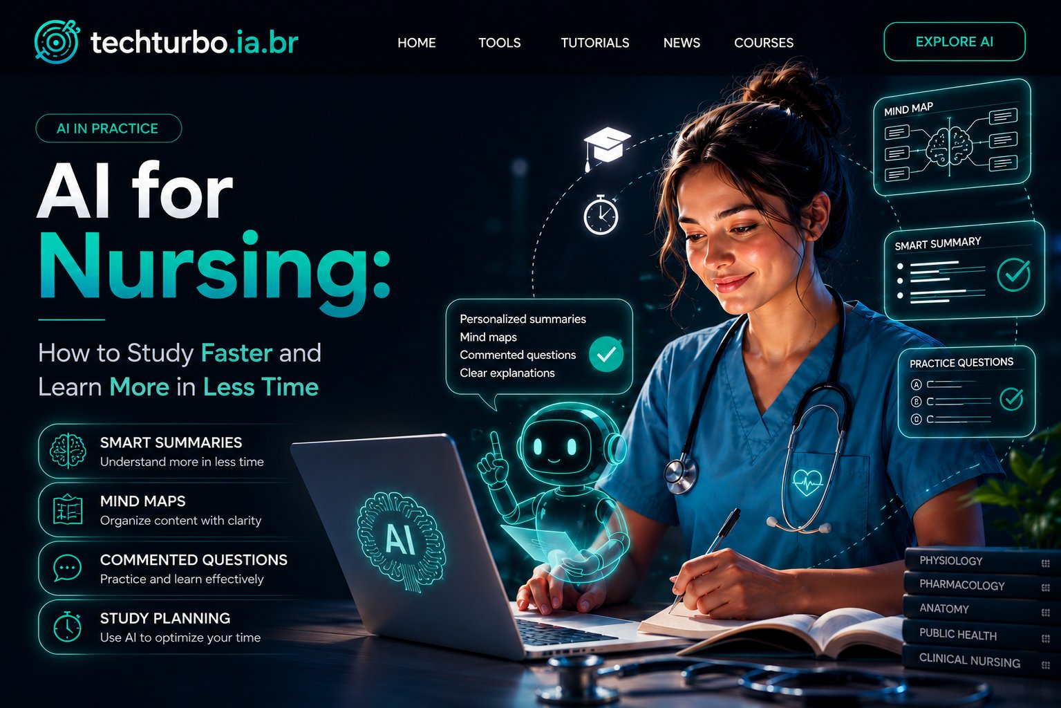 AI for Nursing — How to Study Faster and Learn More in Less Time