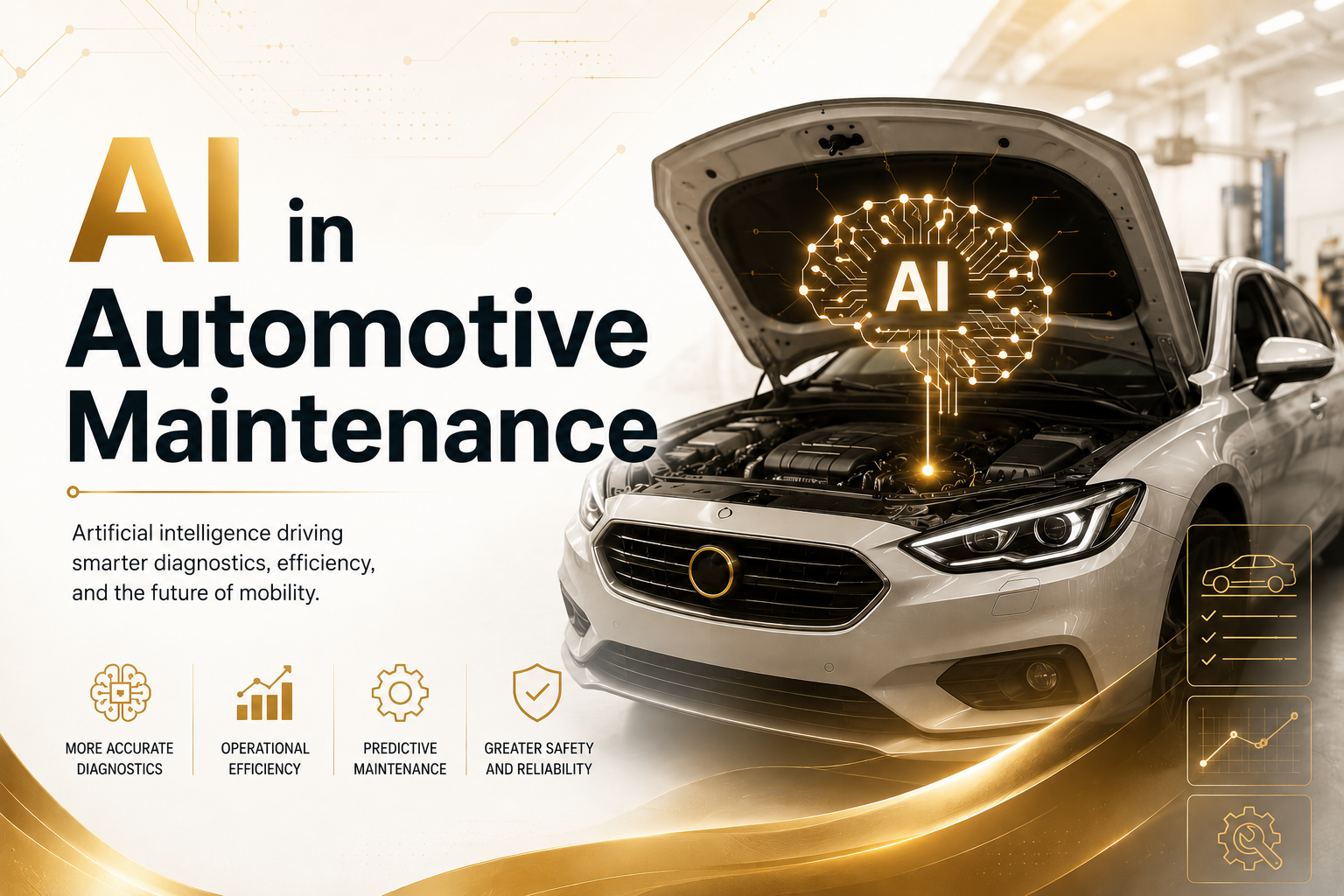 AI in Automotive Maintenance — smart diagnostics, sensors and predictive maintenance
