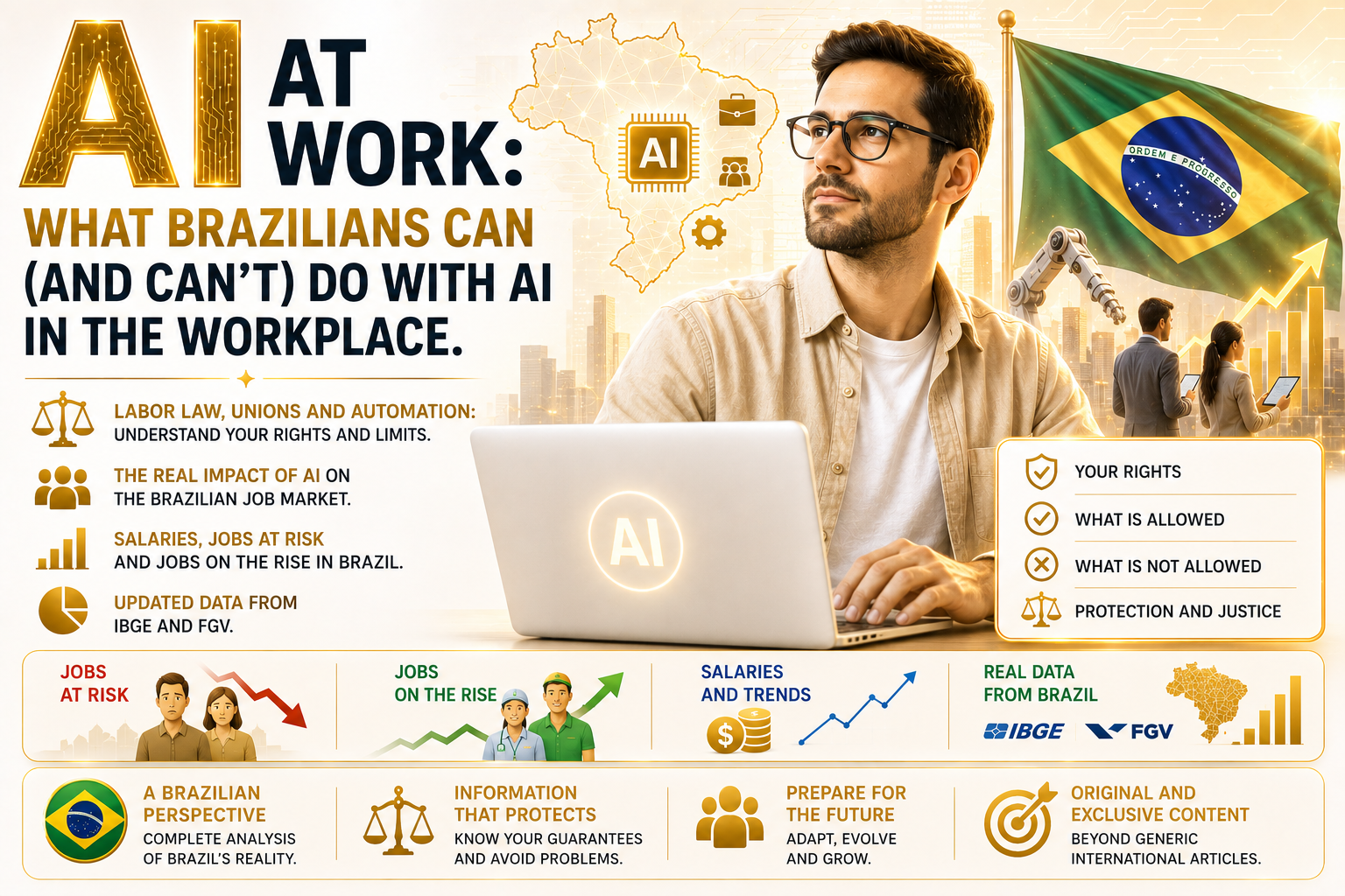 AI at Work: What Brazilians Can (and Can't) Do With AI on the Job
