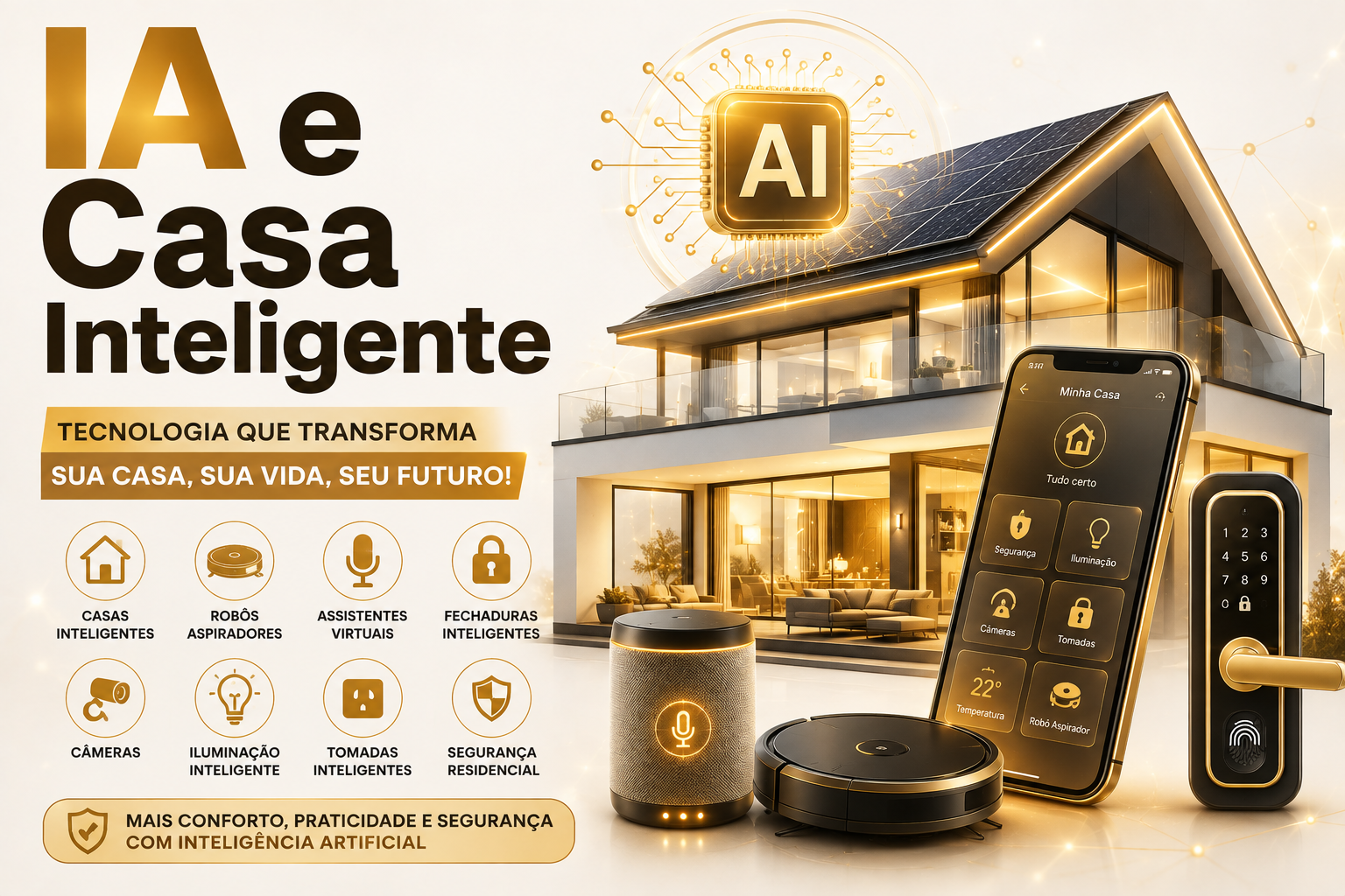 IA e Casa Inteligente — Guia Completo de Automação Residencial