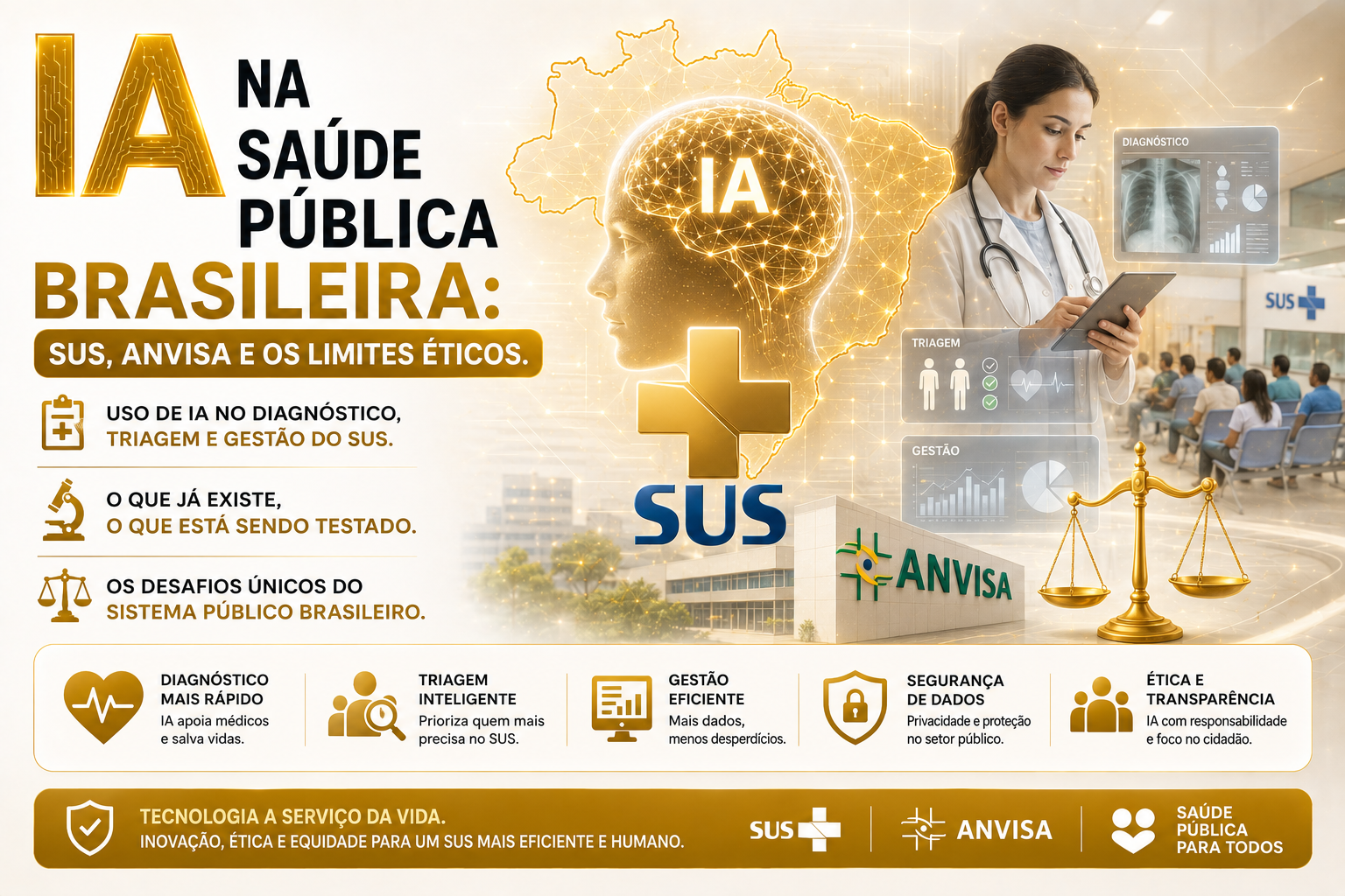 IA na Saúde Pública Brasileira: SUS, ANVISA e os limites éticos