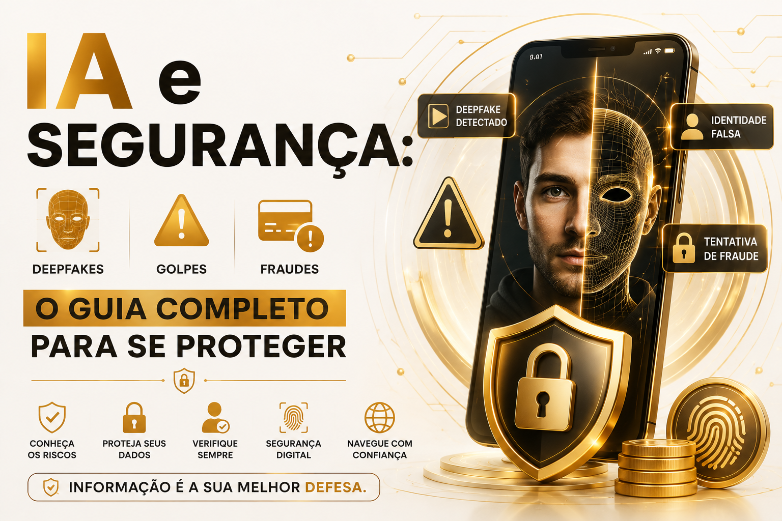 IA e Segurança — Deepfakes, Golpes e Fraudes