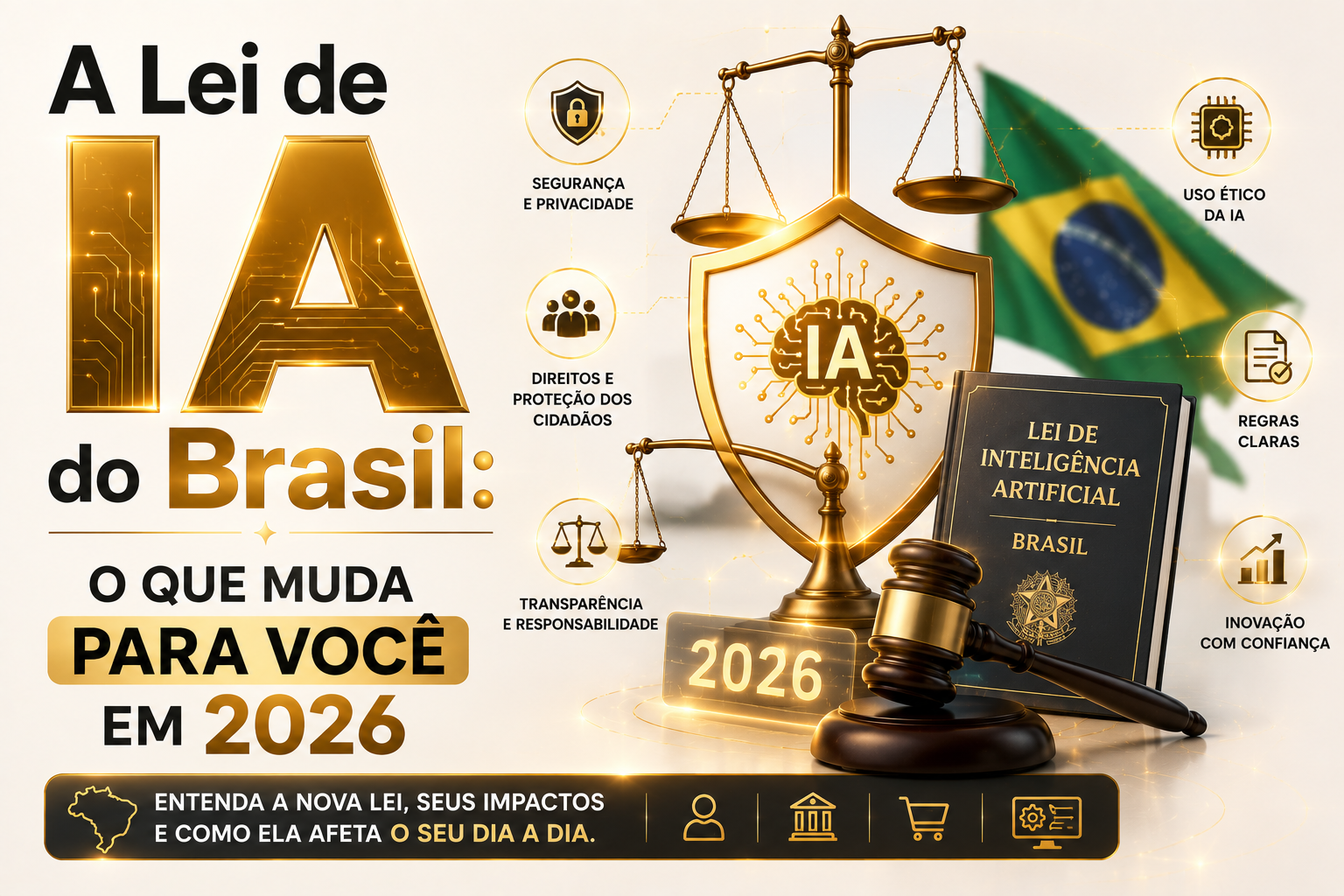 A Lei de IA do Brasil 2026 — PL 2338/2023 Marco Legal da Inteligência Artificial