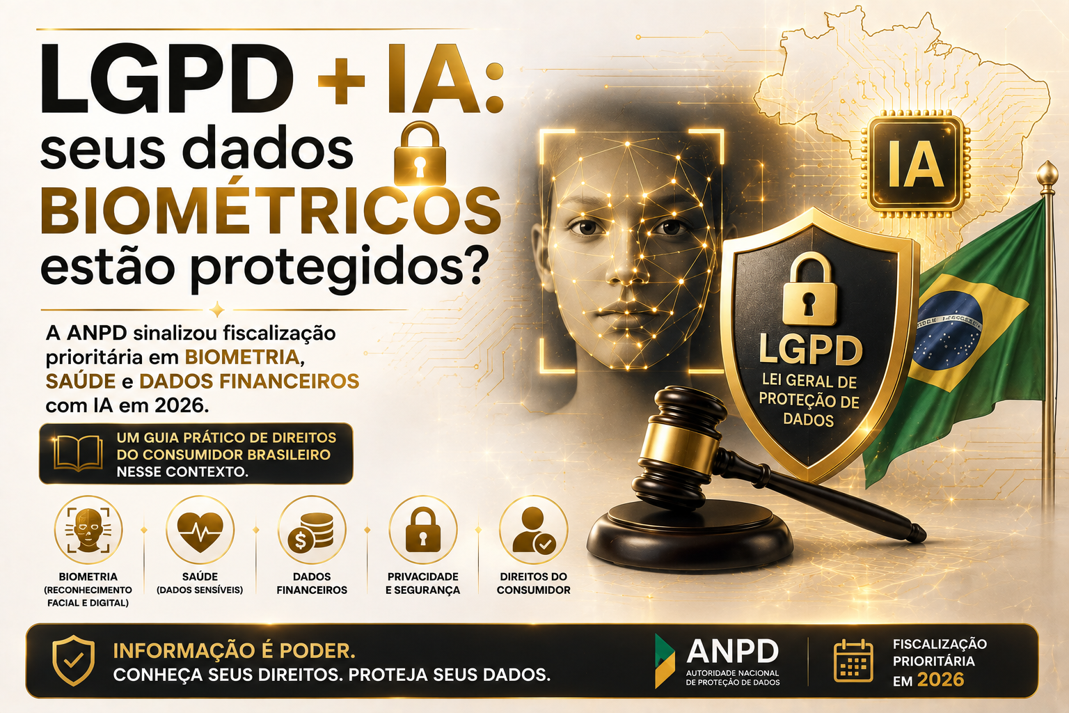 LGPD + IA: Seus Dados Biométricos Estão Protegidos?